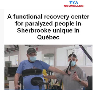  Centre de récupération fonctionnelle pour les personnes paralysées -FSWC Québec TVA Nouvelles